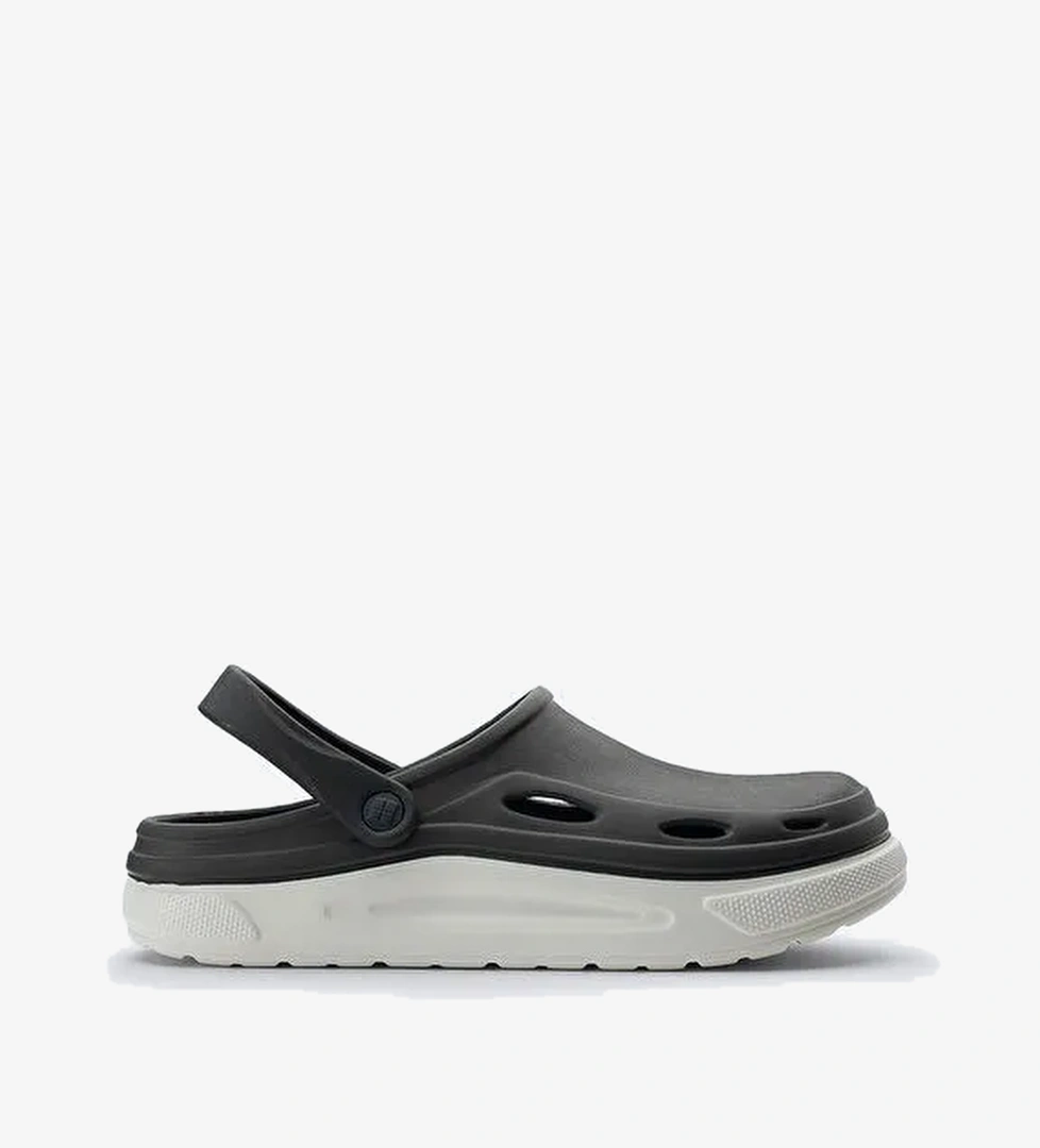 Erkek Antrasit-Beyaz Eva Terlik A31Y8316 - Görsel 1