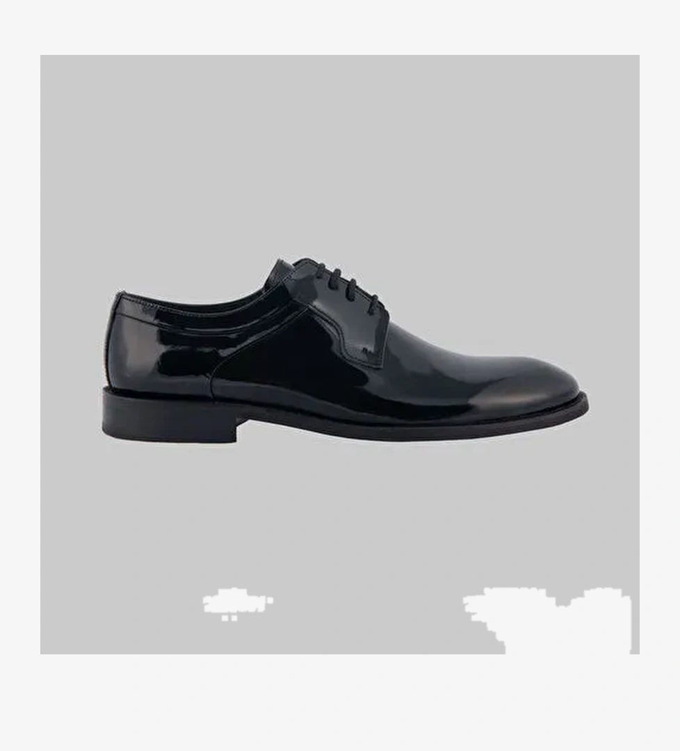 MİKROLİGHT TABAN SİYAH AYAKKABI - Görsel 1