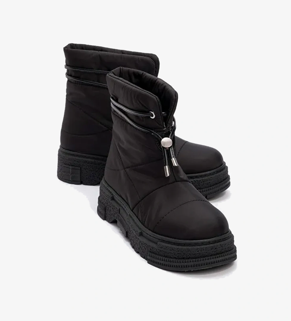 MESTA Siyah Paraşüt Kadın Bot - Görsel 1