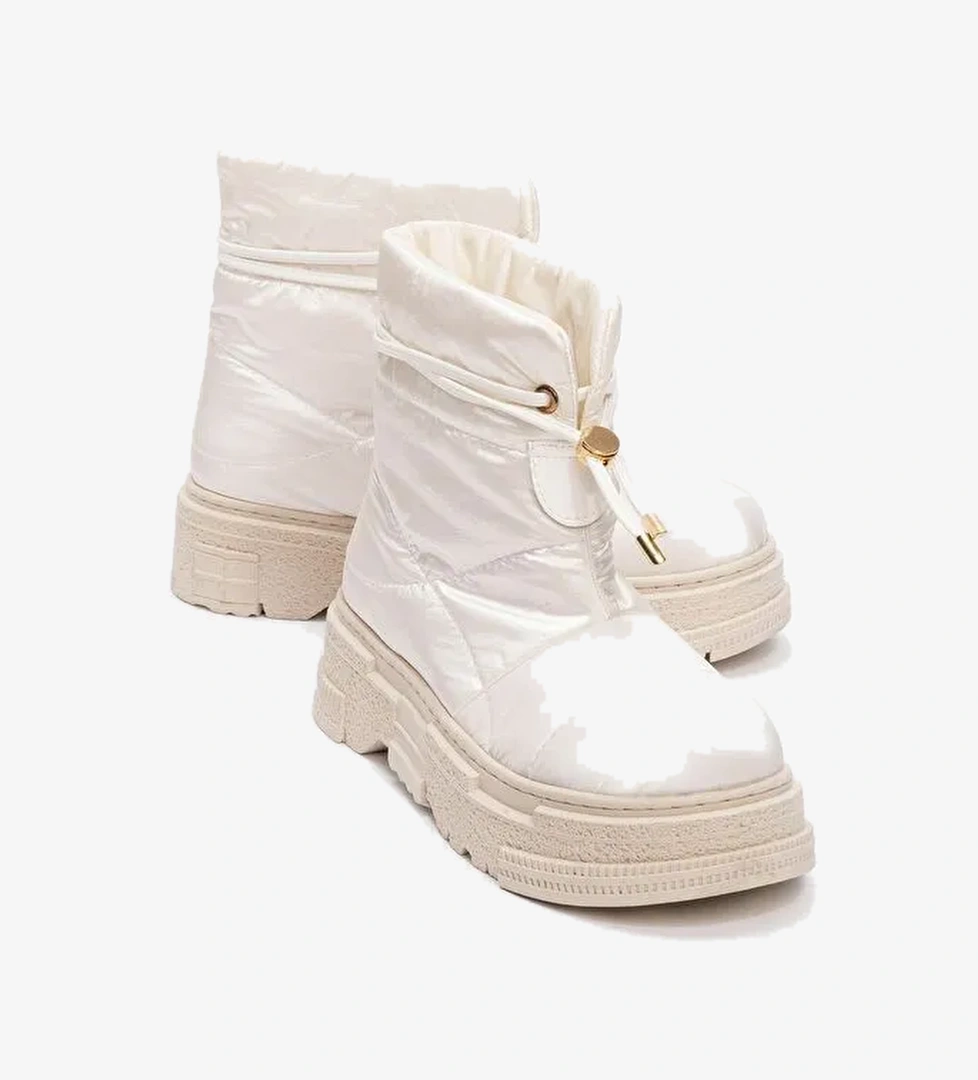 MESTA Beyaz Paraşüt Kadın Bot - Görsel 1