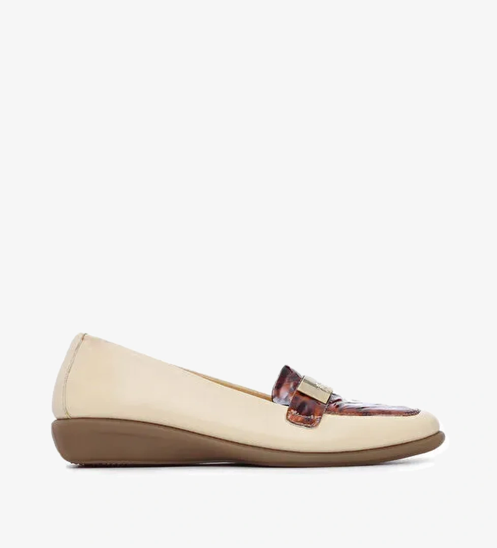 Relax Anatomic Kadın Hakiki Deri Bordo Comfort Ayakkabı - Görsel 1