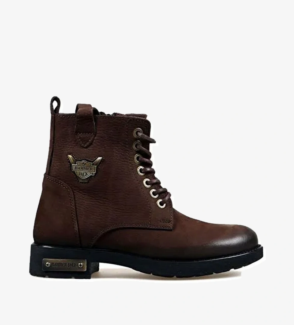 Hammer Jack Kahverengi Nubuk Kadın Bot - Görsel 1