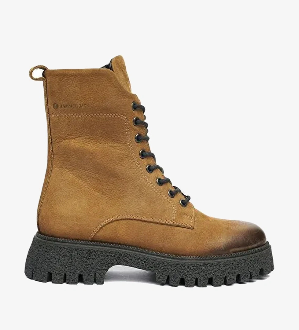 Hammer Jack Marsali Hakiki Deri Taba Kadın Bot - Görsel 1