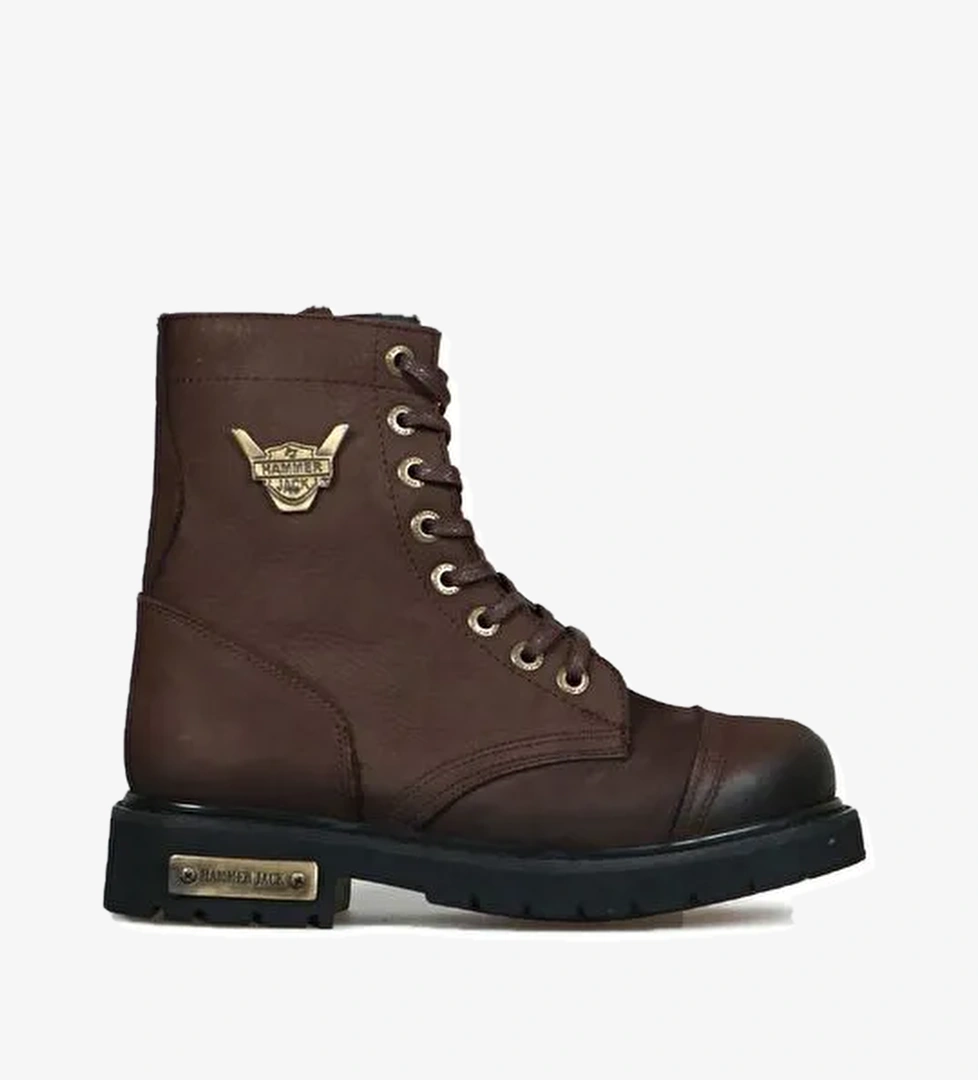 Hammer Jack Kahve Dock Step Kadın Bot - Görsel 1