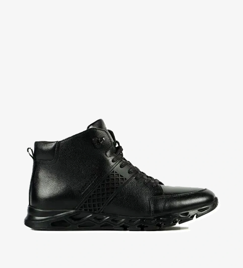 Hammer Jack Hakiki Deri Siyah Outdoor Erkek Bot - Görsel 1