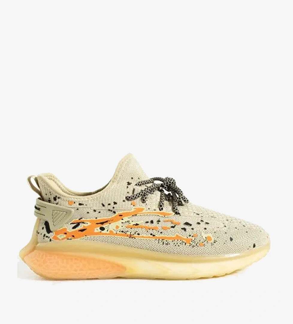 Hammer Jack Bej-Turuncu Erkek Sneaker 14964 - Görsel 1