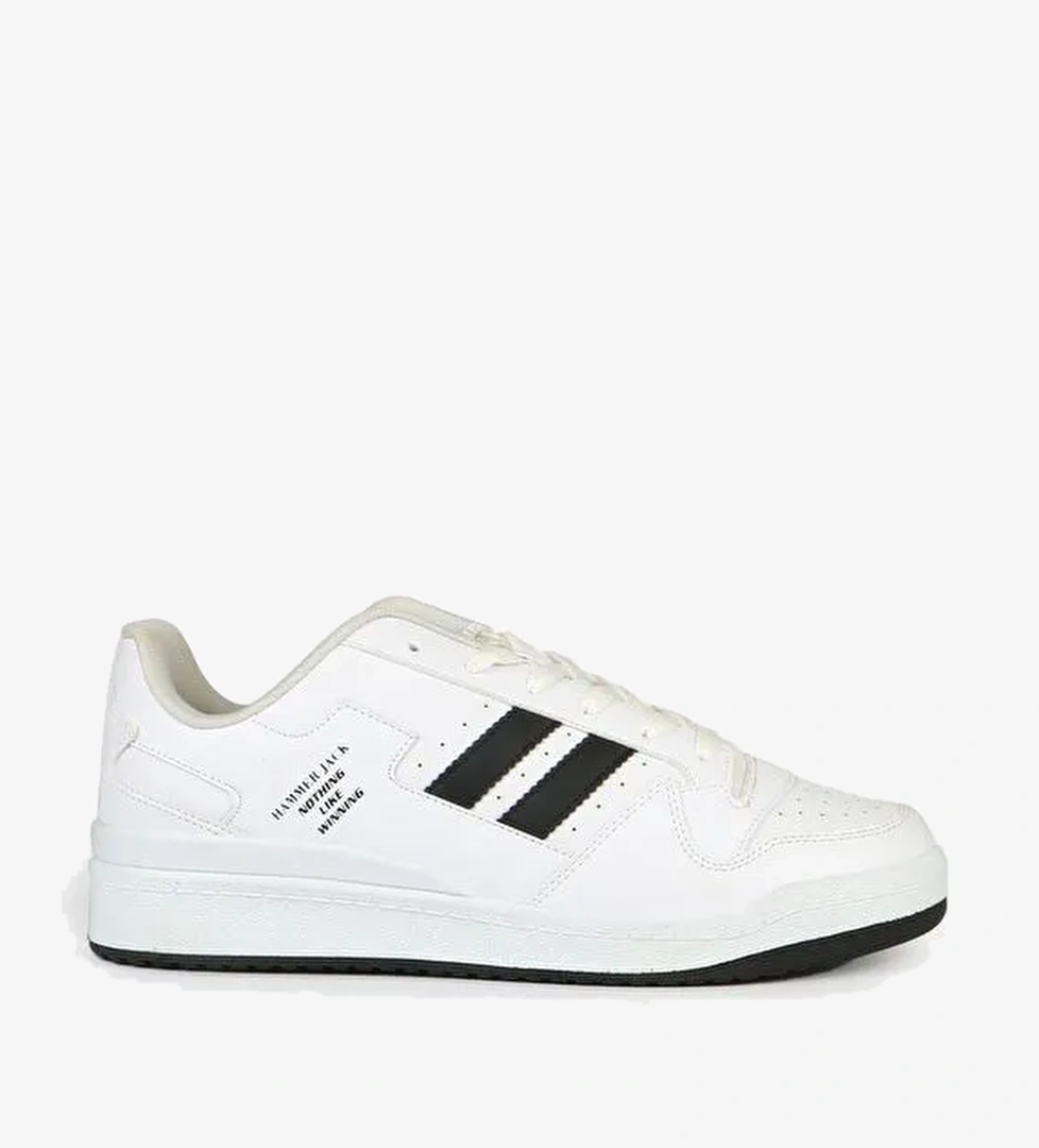 Hammer Jack Joss Beyaz Siyah Erkek Spor Ayakkabı - Görsel 1