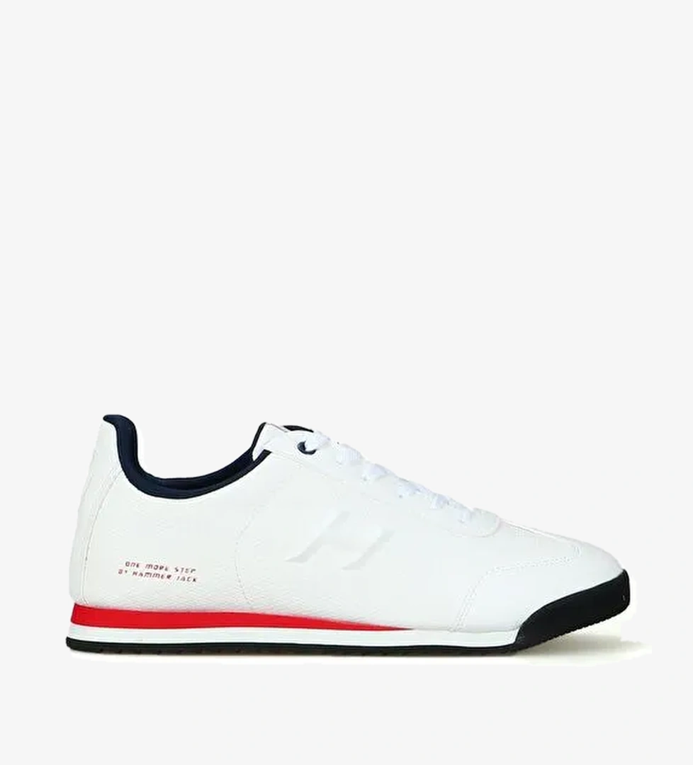 Hammer Jack Beyaz-Kırmızı Erkek Sneaker 13257 - Görsel 1