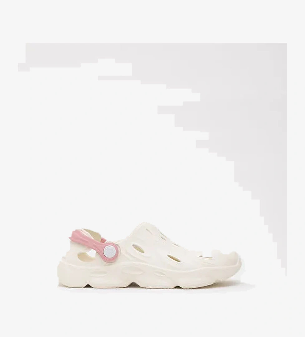 5516 VANEDA HYBRID EVA SANDALET KADIN TERLIK FILDISI - Görsel 1