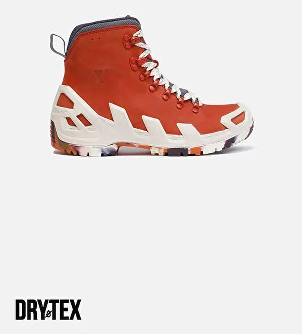 1240 V-CLUTCH PRO MID NUBUK KADIN BOT MERCAN - Görsel 1