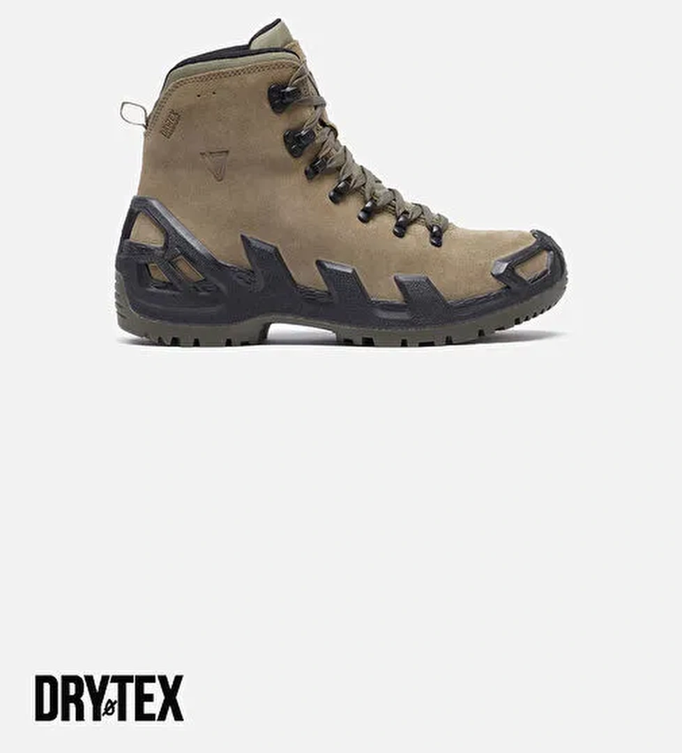 1240 V-CLUTCH PRO MID SUET ERKEK BOT HAKI - Görsel 1