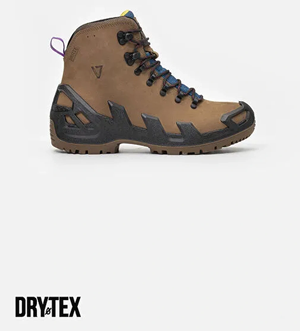 1240 V-CLUTCH PRO MID NUBUK KADIN BOT VIZON - Görsel 1