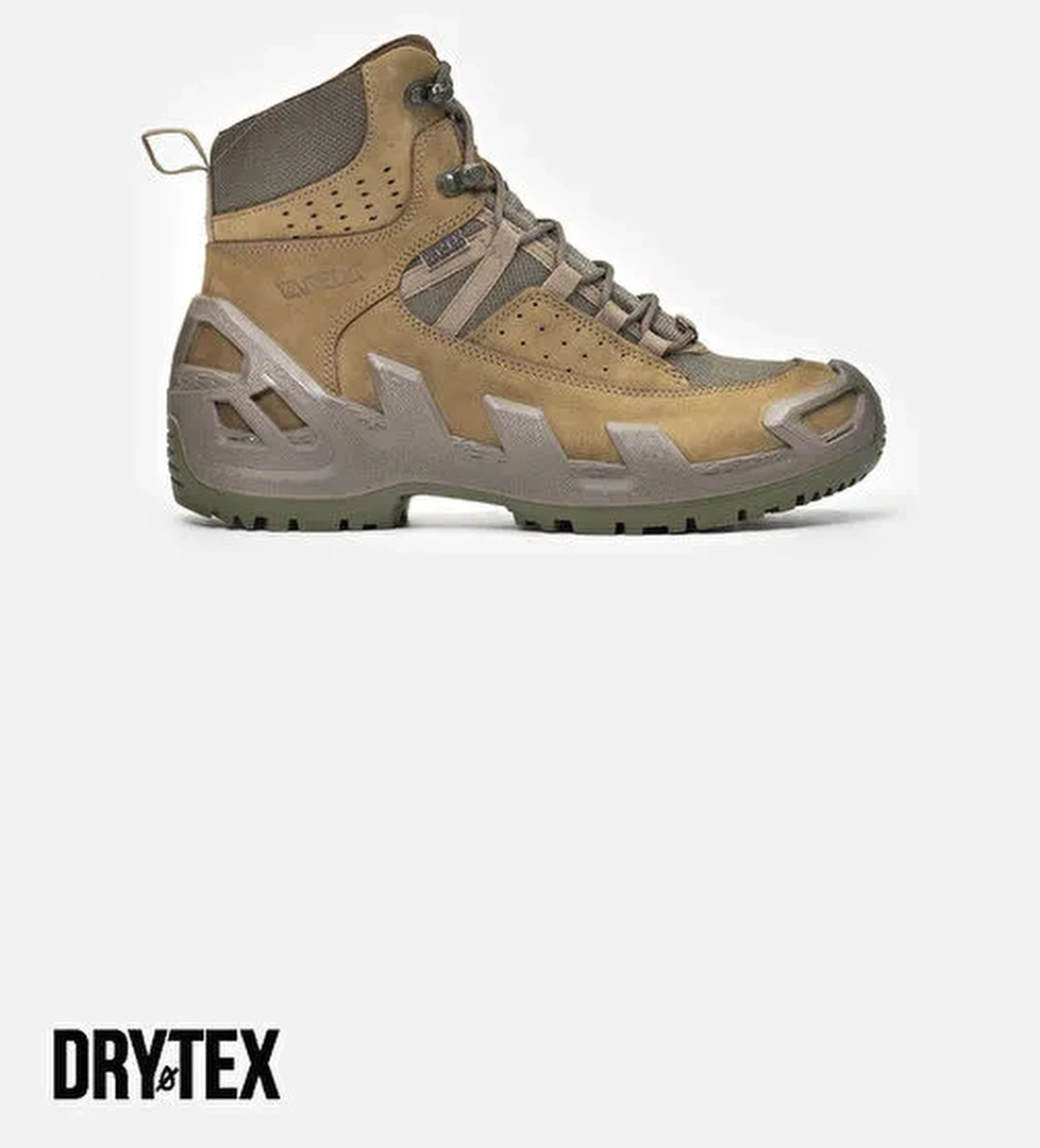 1192 V-CLUTCH PRO MID ON DUTY NUBUK ERKEK BOT HAKI - Görsel 1