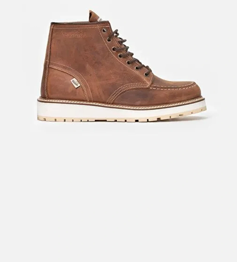 1106 LIFESTYLE V-TOWN CRAZY ERKEK BOT KIZIL TABA - Görsel 1