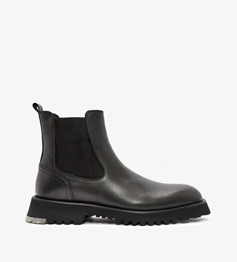 Derimod Derimod Erkek Siyah Deri Chelsea Bot 24WFD641918 | Boyner Siyah - 1. görsel