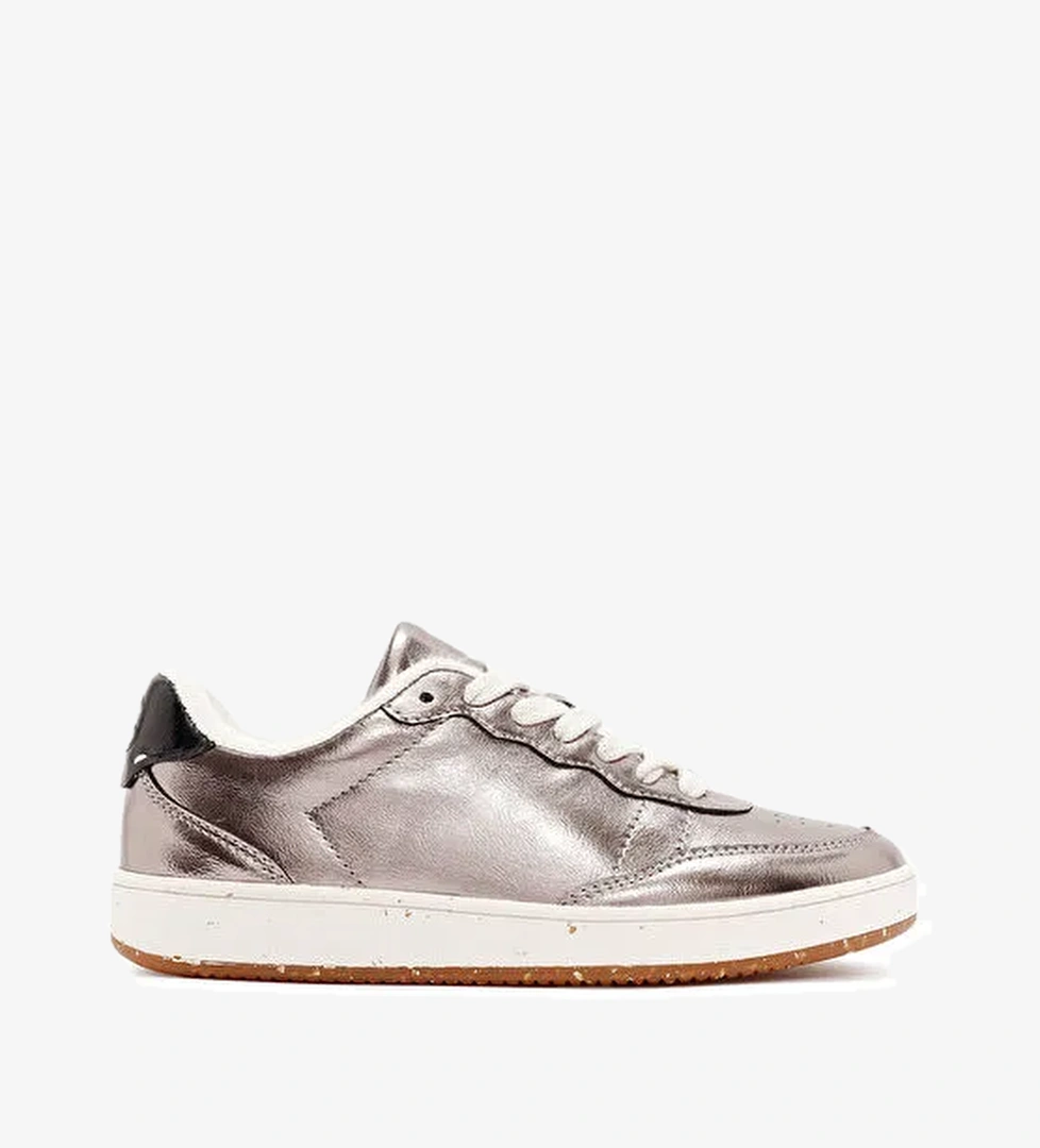 Derimod Bronz Kadın Deri Sneaker 24WFD435232 - Görsel 1