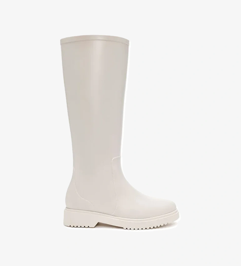 Derimod Derimod Kadın Krem Yağmur Çizmesi 24WFE4752PV Bot | Boyner Krem - 1. görsel