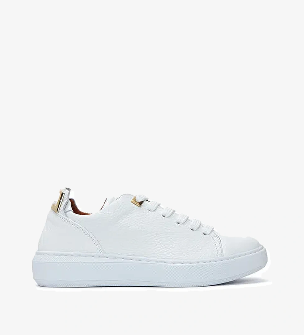 Derimod Derimod Kadın Beyaz Bağcıklı Sneaker 24WFD1305FT | Boyner Beyaz - 1. görsel