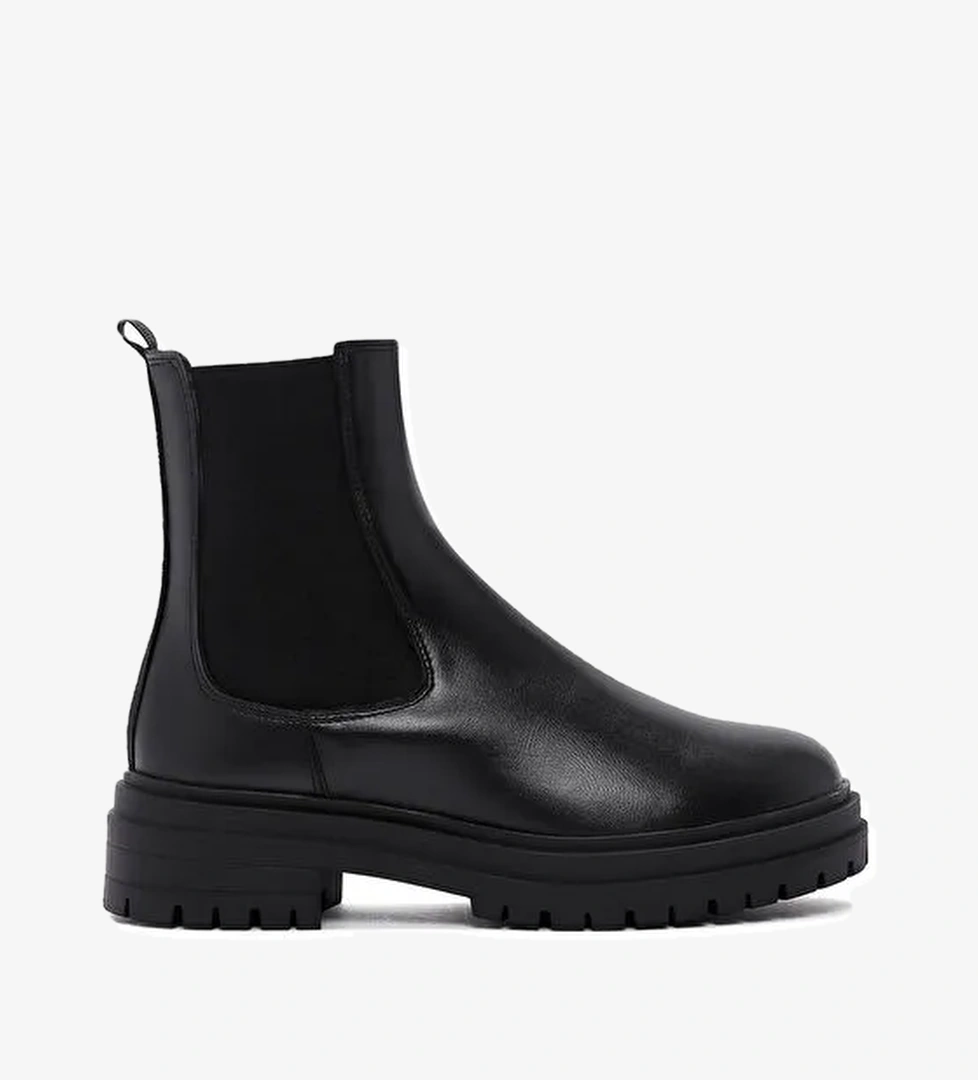 Derimod Derimod Kadın Siyah Fermuar Detaylı Chelsea Bot 24WFE400818 | Boyner Siyah - 1. görsel