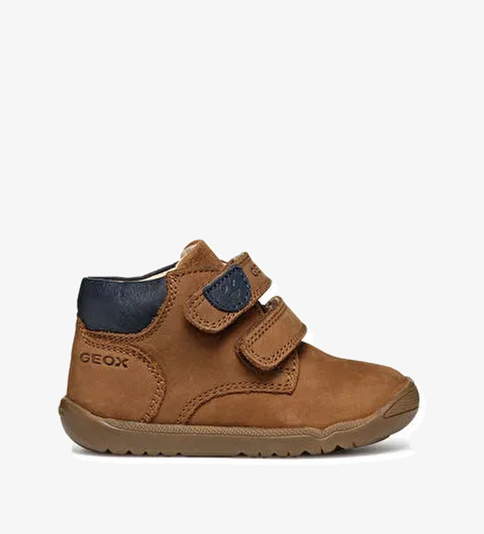 Geox Erkek Bebek Macchia Taba Bantlı Sneaker B164NC03285C6627 - Görsel 1