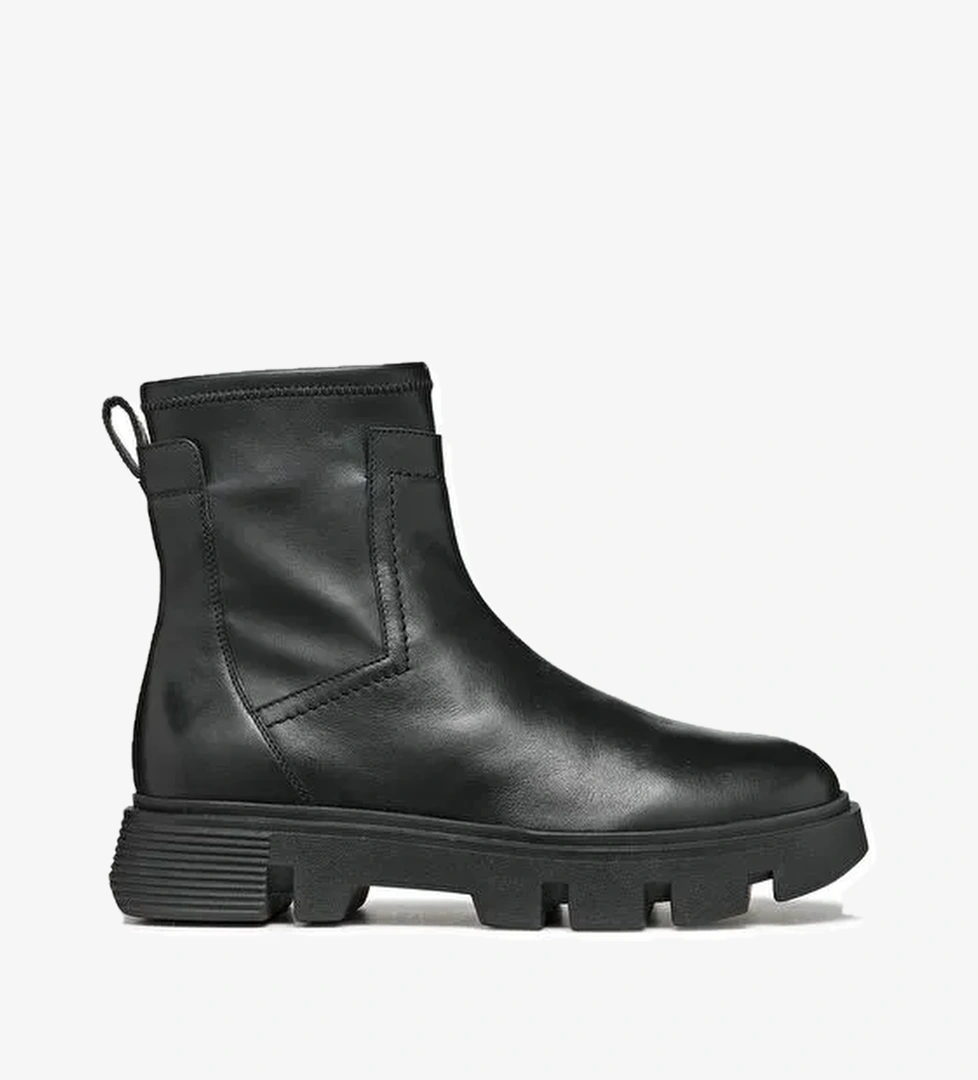 Geox Kadın Siyah Vilde Deri Chelsea Bot D26UAC043KBC9997 - Görsel 1