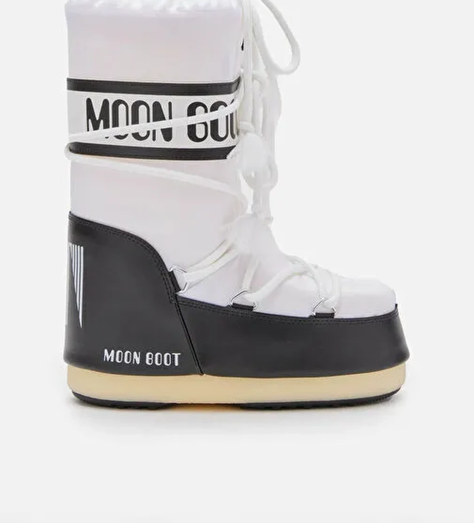 Moon Boot Moon Boot Siyah-Beyaz Kadın Kar Botu 2MONW2024036 model görseli