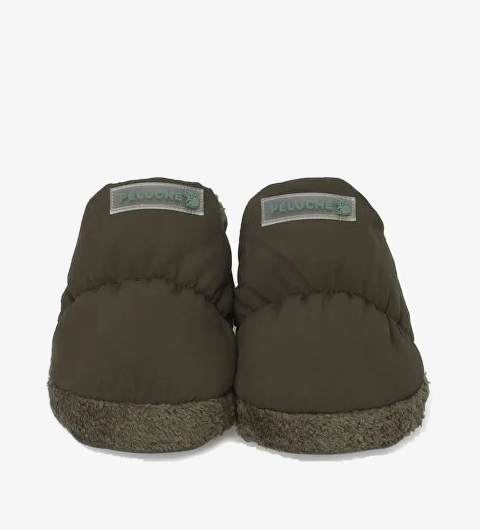 Peluche Haki Erkek Ev Terliği PAR-EHİ