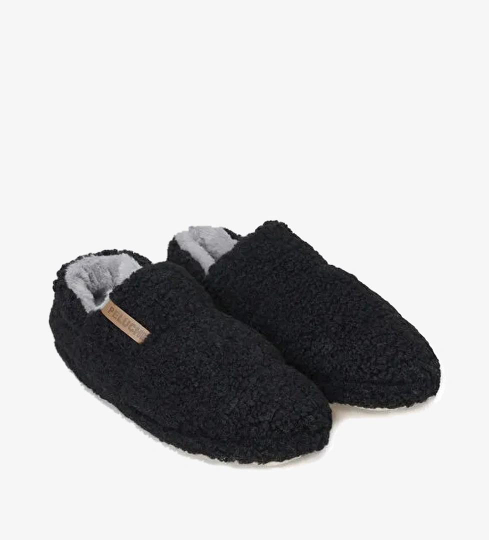 Peluche Siyah Kadın Panduf TED-KAT - Görsel 1