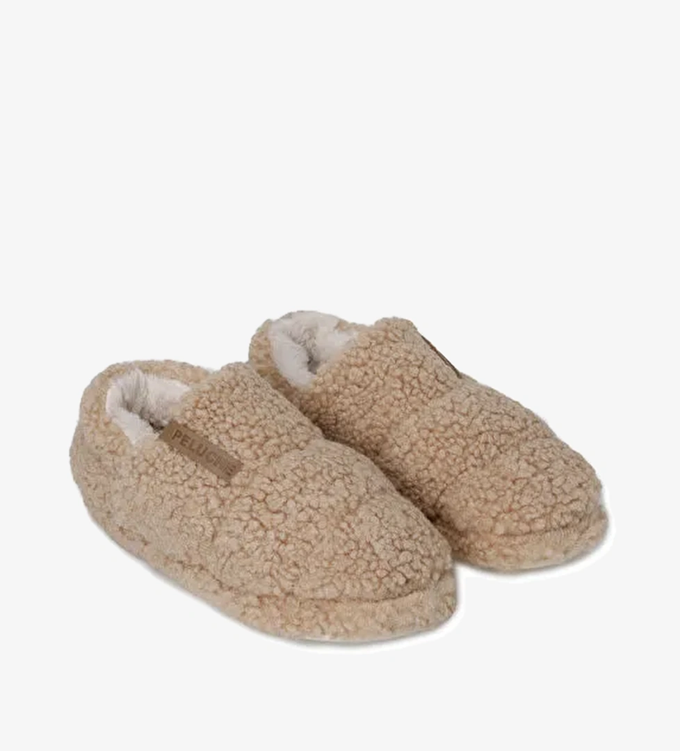 Peluche Deve Tüyü Kadın Panduf TED-KCL