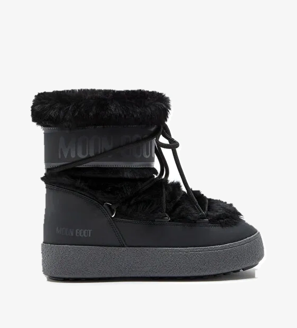 Kadın Bot (Kar) 80D2450130-N001 Moon Boot Ltrack Faux Fur Black - Görsel 1
