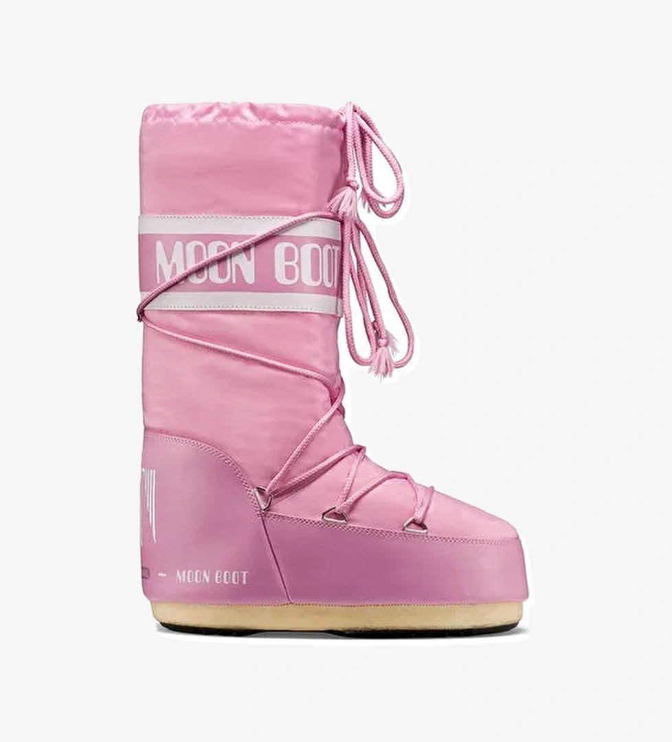 Kadın Bot (Kar) 80D1400440-J001 Moon Boot Nylon Pink - Görsel 1