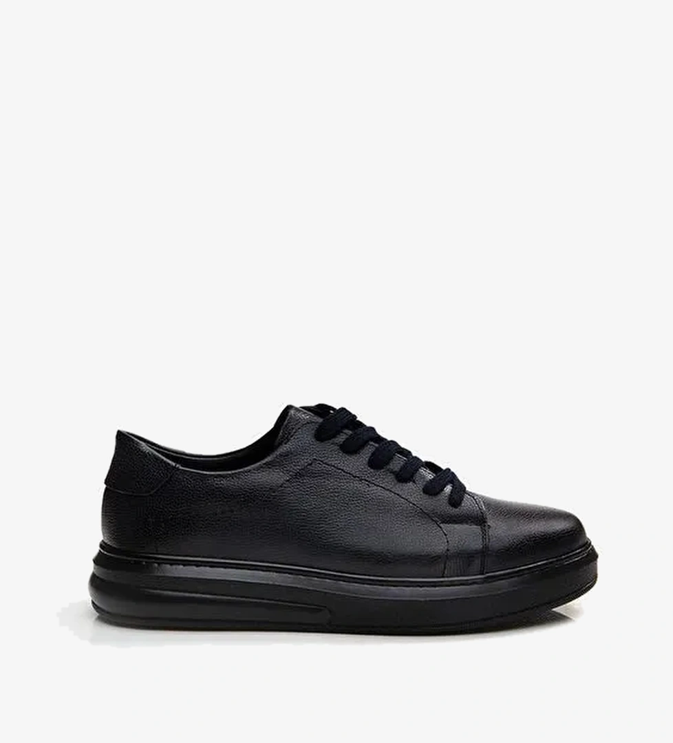 Yaya by Hotiç Lacivert Erkek Deri Günlük Ayakkabı 02AYY296140A680 - Görsel 1