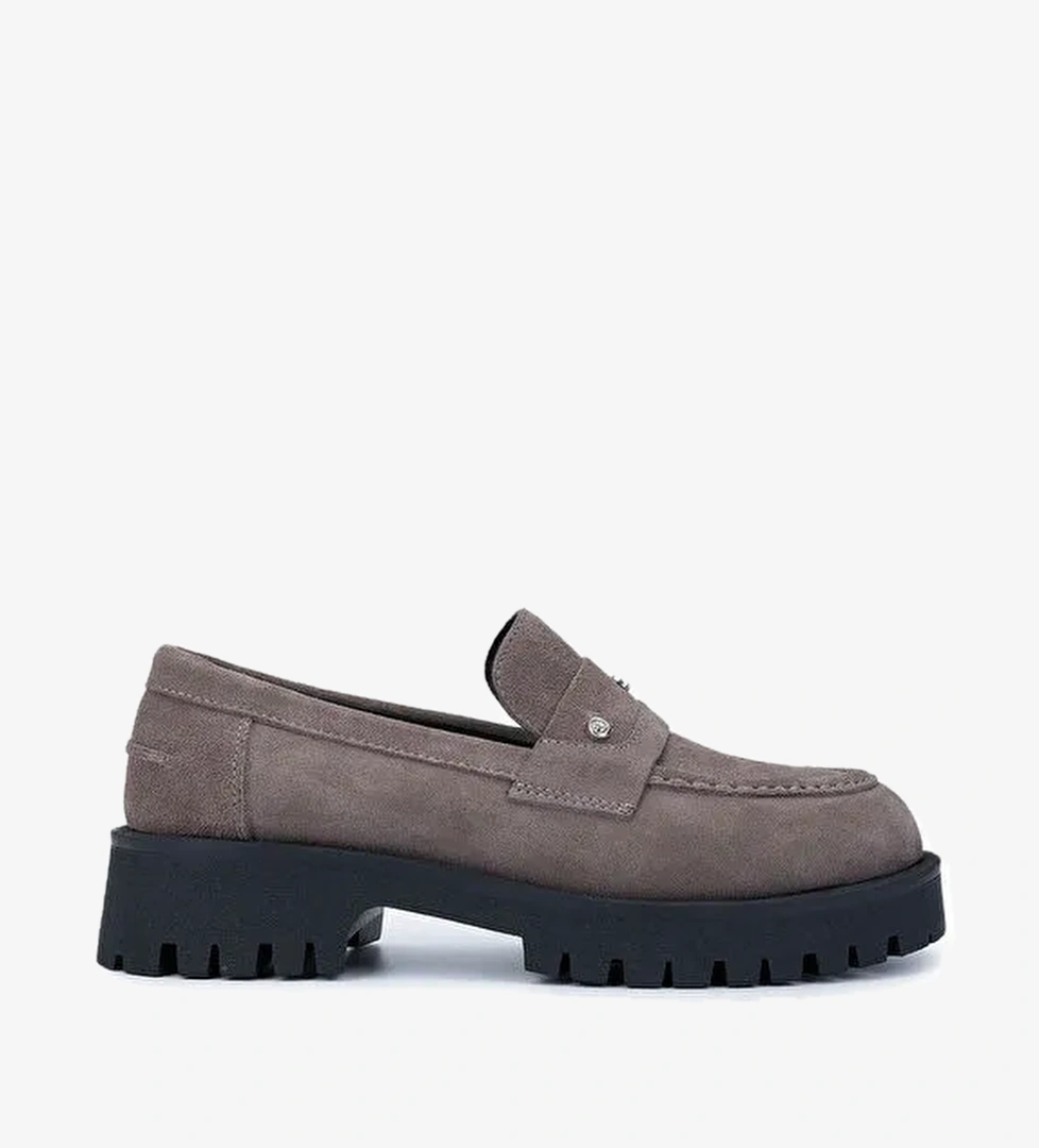 Tamer Tanca Siyah Kadın Rugan Loafer 1054 01 BN AYK SK24-25 - Görsel 1