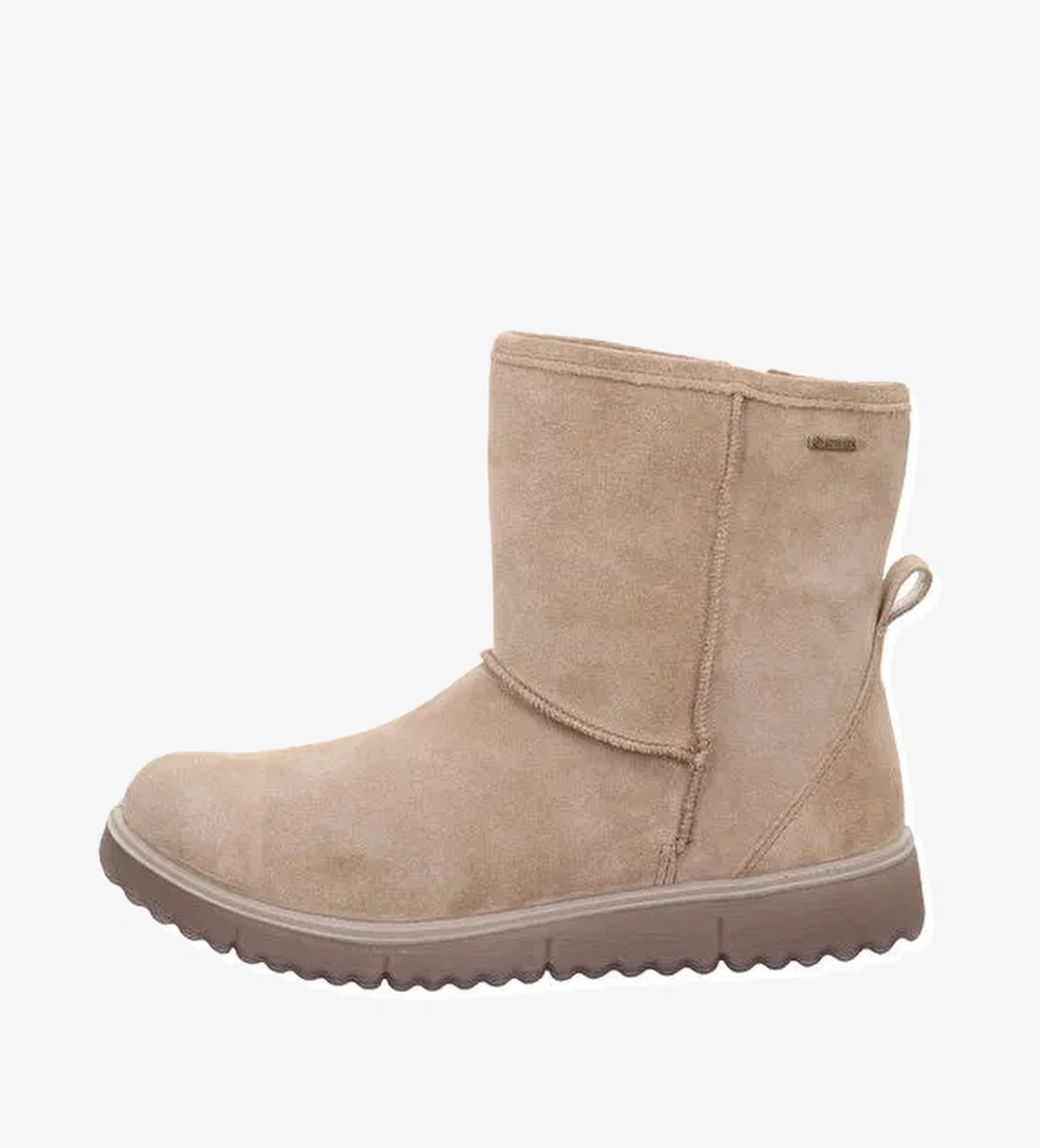 Legero Bej Kadın Süet Bot 2-000654 - Görsel 1