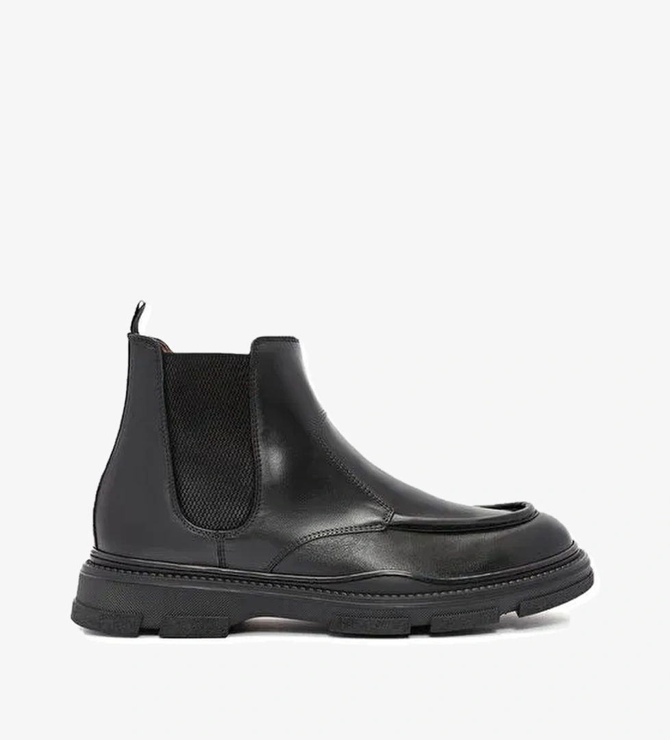 Derimod Derimod Erkek Siyah Deri Chelsea Bot 24WFD604418 | Boyner Siyah - 1. görsel