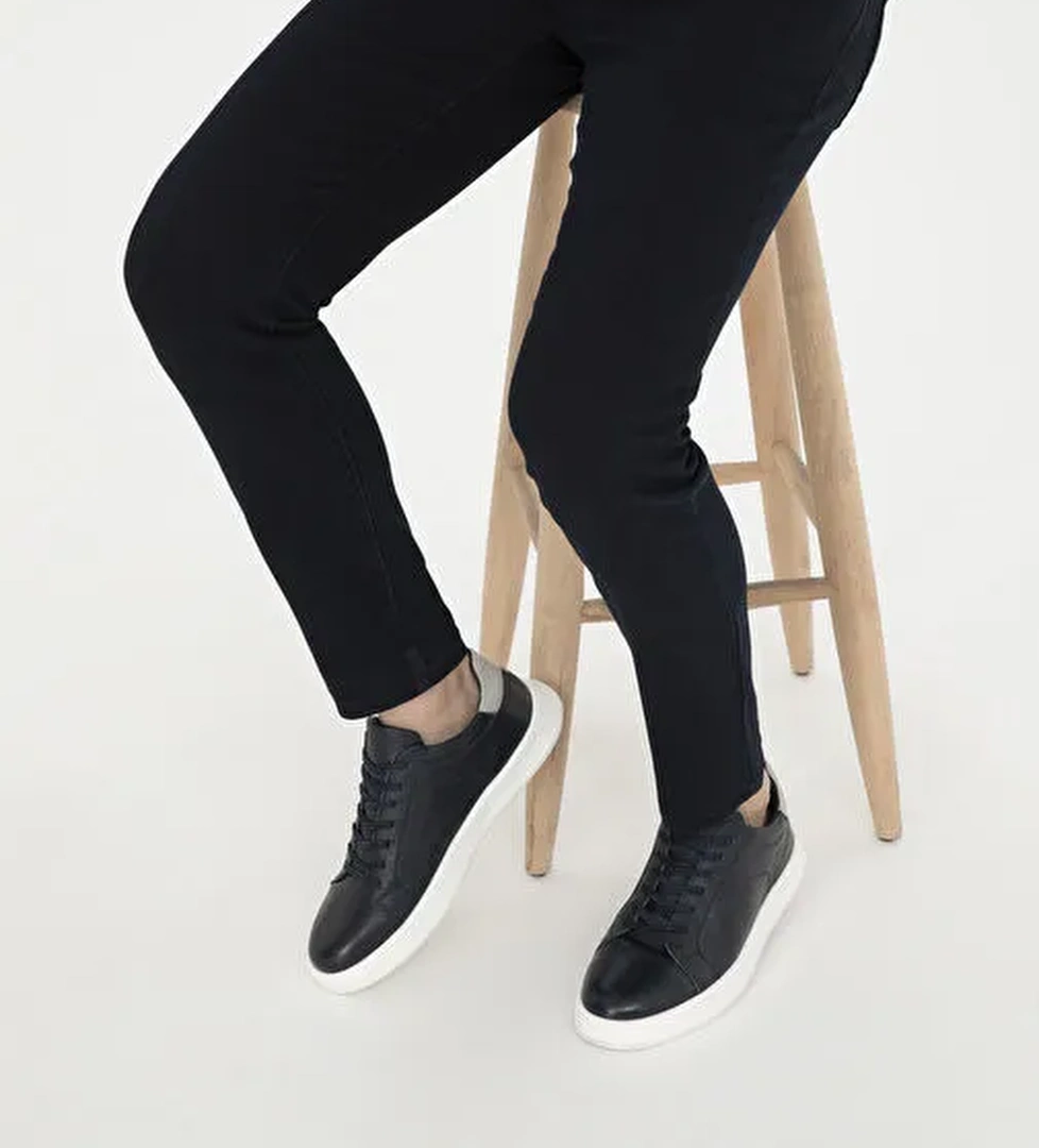 Lacivert Sneaker Ayakkabı - Görsel 1