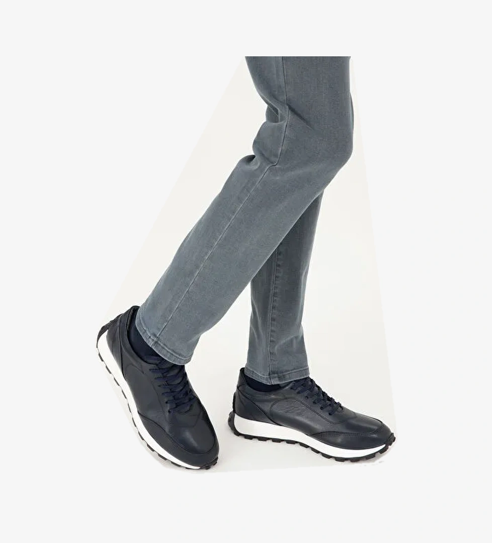 Pierre Cardin Siyah Erkek Deri Günlük Ayakkabı 50298536 - Görsel 1