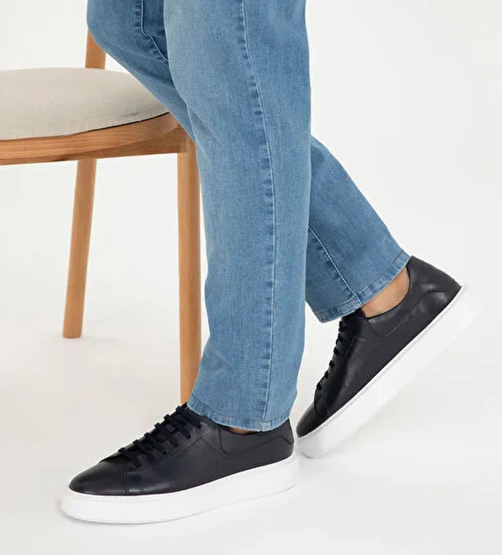 Lacivert Casual Ayakkabı - Görsel 1