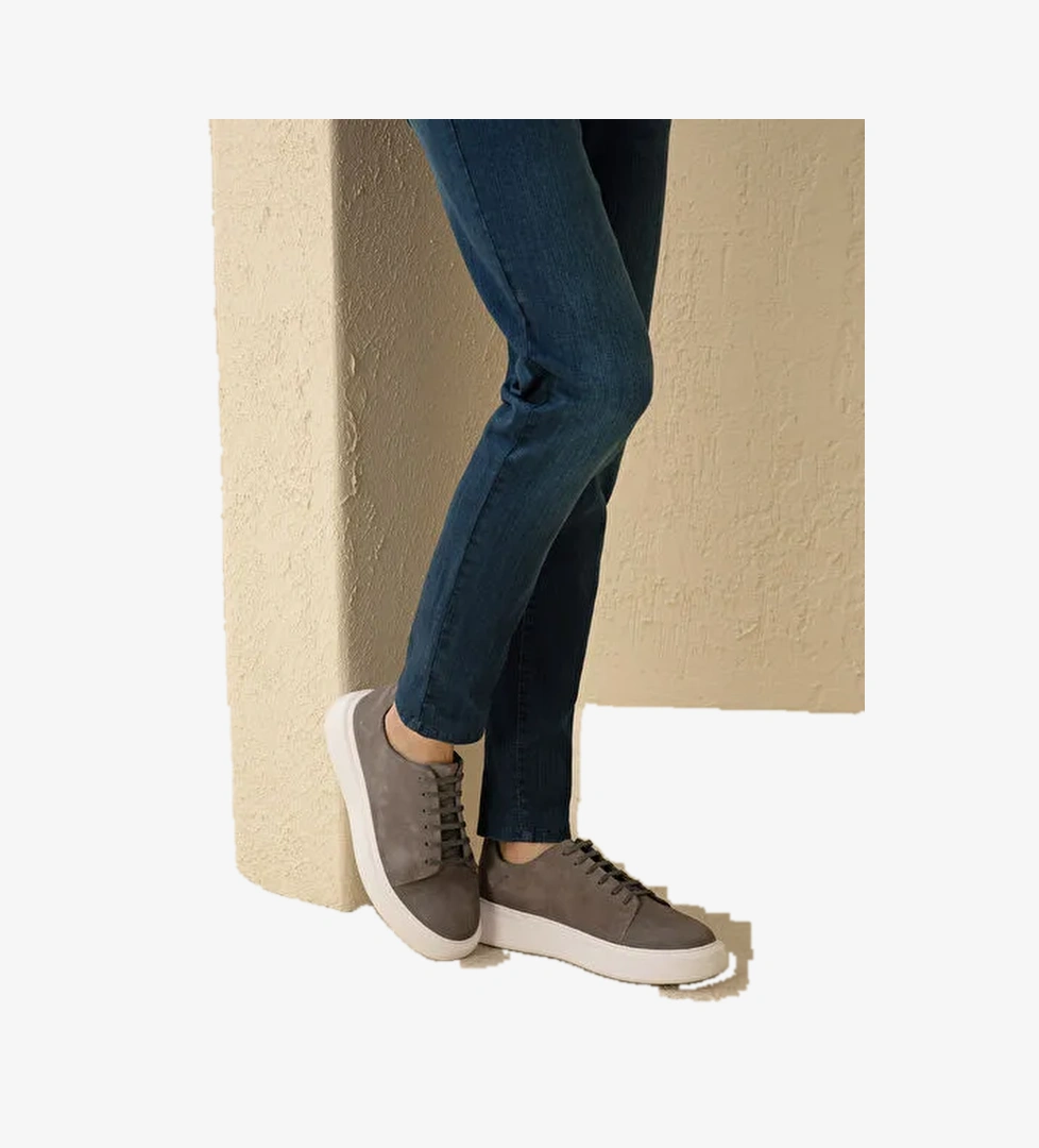 Açık Gri Casual Ayakkabı - Görsel 1