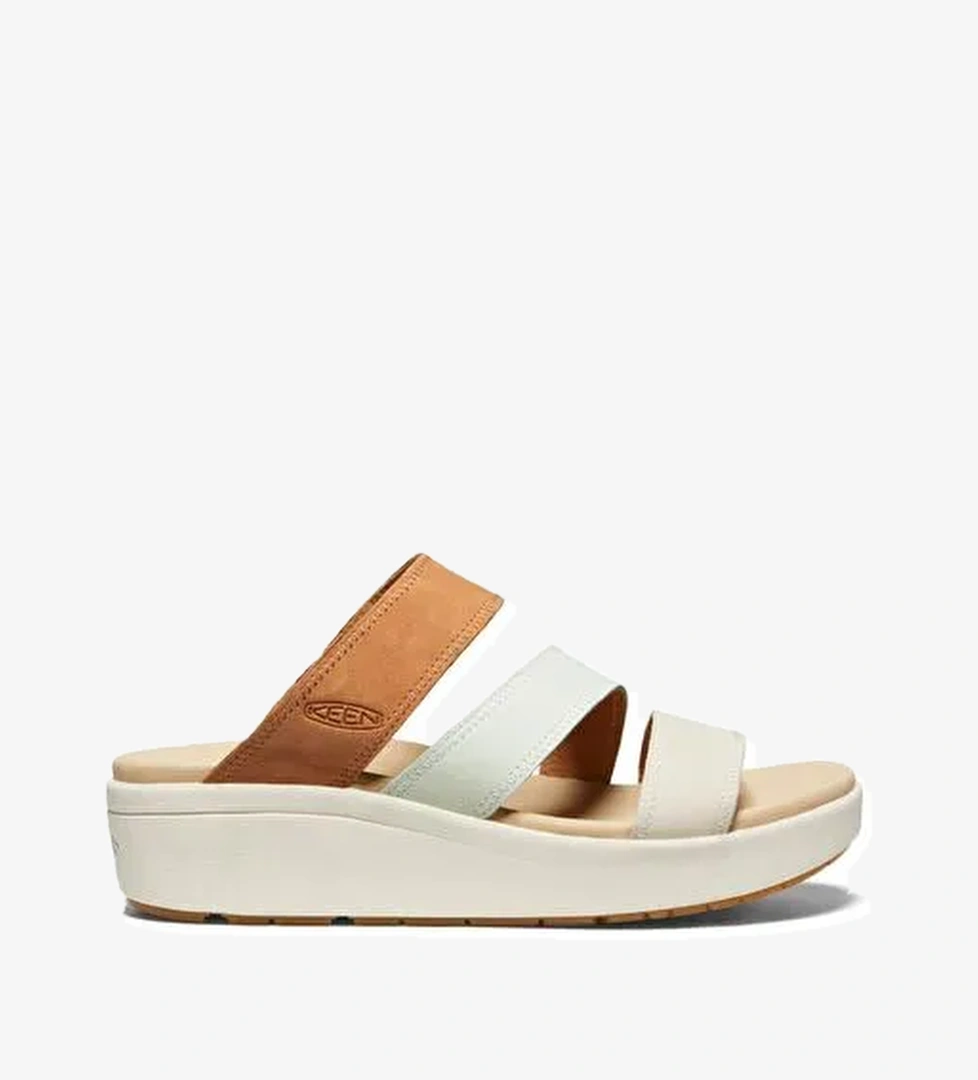 ELLECiTY SLiDE - Doğal Deri / Kadın Terlik - Kahverengi - Görsel 1