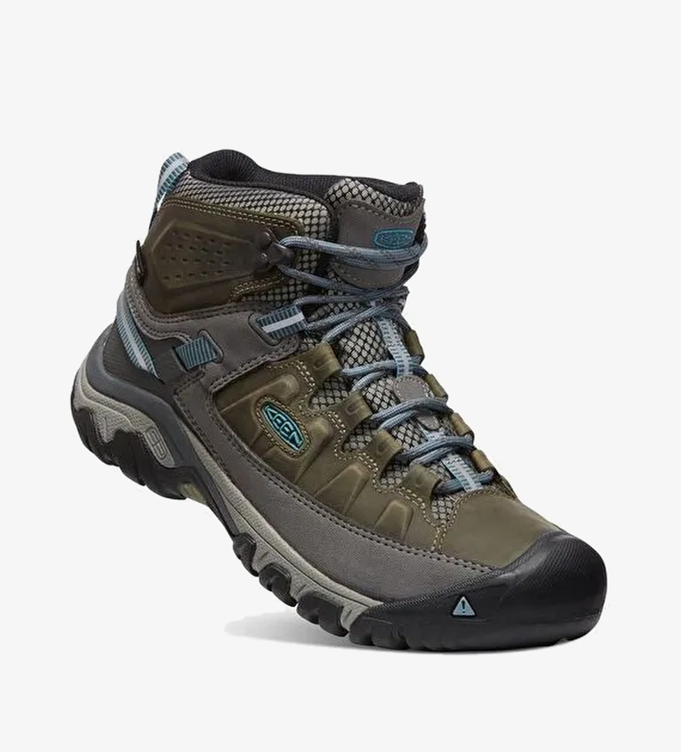 TARGHEE 3 MiD WP W-MAGNET/ATLANTiC BLU - Su Geçirmez Kadın Yürüyüş Botu - Koyu Yeşil/Antrasit - Görsel 1