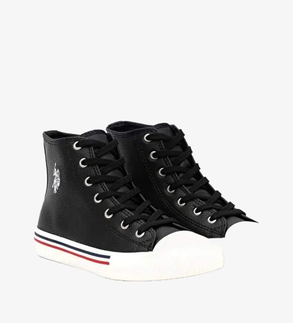 U.S. Polo Assn. Kadın Siyah Spor Ayakkabı 50297270-VR046 - Görsel 1