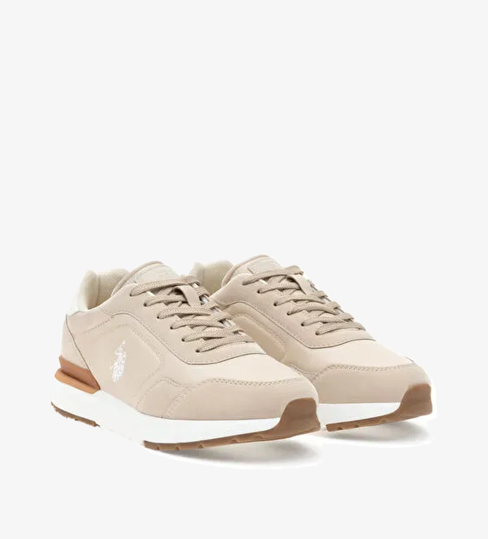 U.s. Polo Assn. U.s. Polo Assn. Kadın Bej Spor Ayakkabı Sneaker | Boyner Bej - 1. görsel