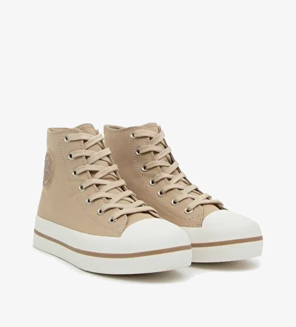 U.S. Polo Assn. Kadın Bej Spor Ayakkabı 50288922-VR011 - Görsel 1