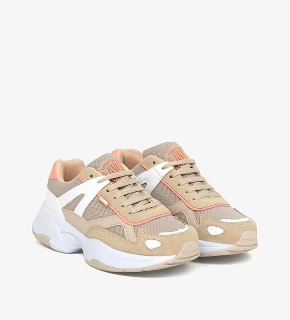 U.S. Polo Assn. Kadın Bej Spor Ayakkabı 50288900-VR011 - Görsel 1