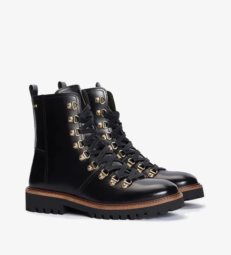 Barbour Blake Hiker Bot BK11 Black Polido - Görsel 1