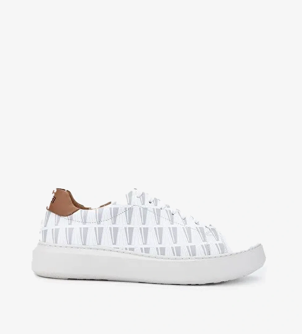 Valmenti Siyah Erkek Deri Sneaker 1093 2570 ERK AYK SK24-25 - Görsel 1