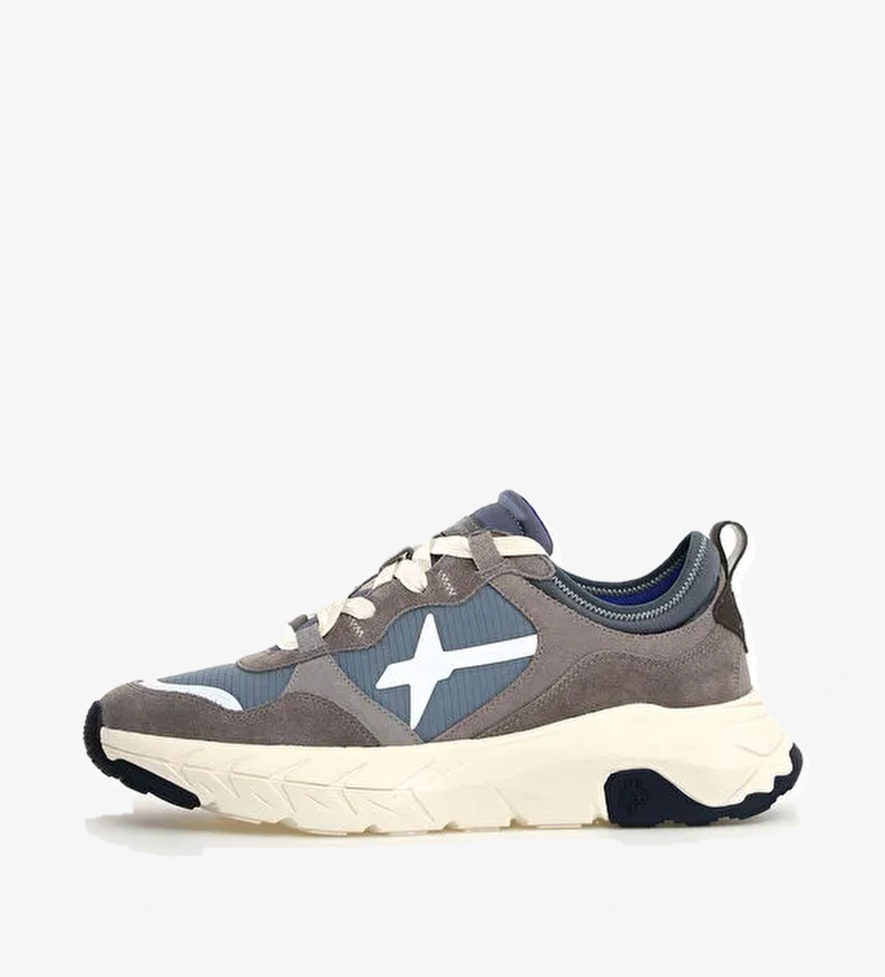 W6YZ Gri-Beyaz Erkek Sneaker NEXT - Görsel 1