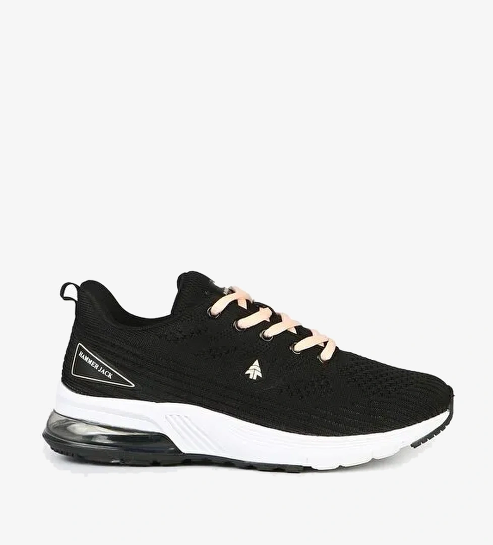 Hammer Jack Elliot Siyah Pembe Kadın Spor Ayakkabı - Görsel 1
