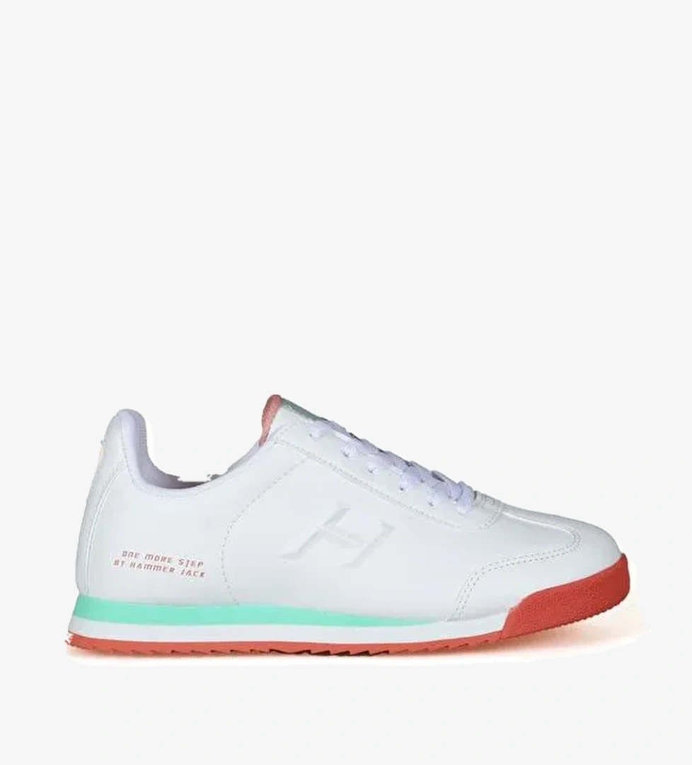 Hammer Jack Pico Beyaz Somon Kadın Spor Ayakkabı - Görsel 1